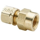 Tube to Female Pipe - Connector - Brass Compression Fittings, High Pressure